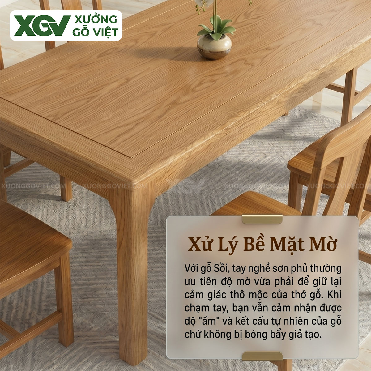 Mẫu Bàn Ăn Gỗ Sồi Mỹ Tự Nhiên Đẹp Hiện Đại Giá Rẻ Mới 2026